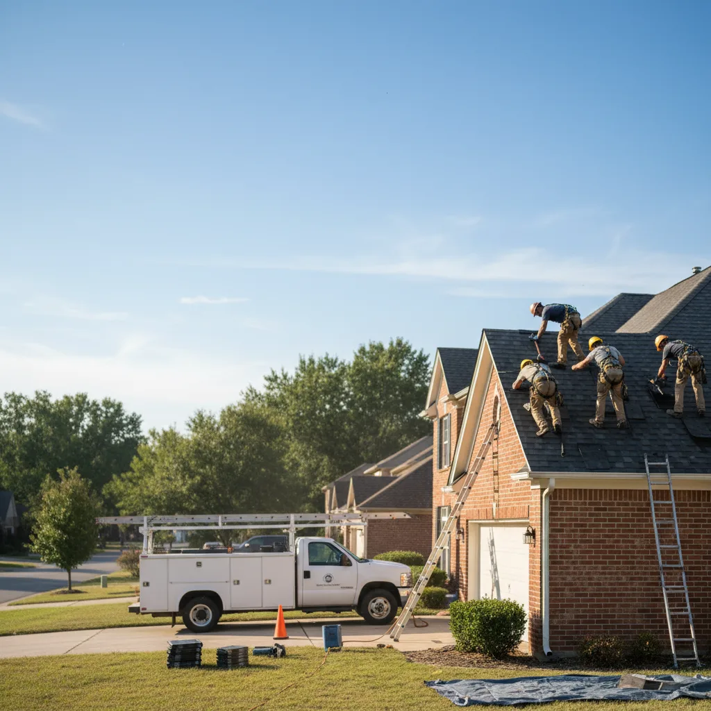 Roof Repair in Willis